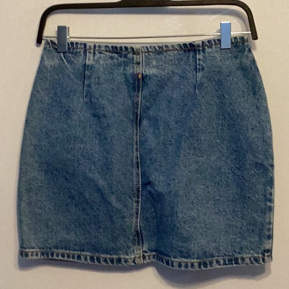 Pull & Bear denim mini skirt size 26 - Picture 3 of 5